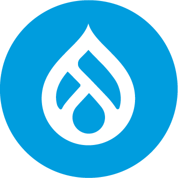 DRUPAL logo.