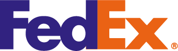 Fedex logo.