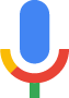 GOOGLE VOICE RECOGNITION logo.