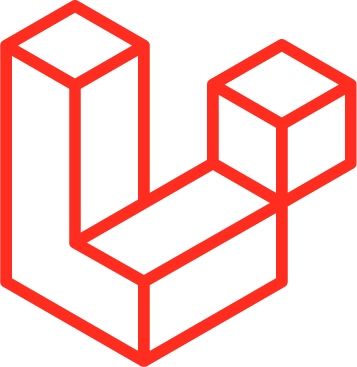 LARAVEL logo.