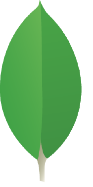 MONGO DB logo.