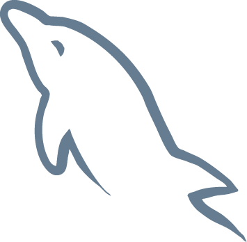 MYSQL logo.